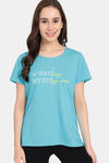 Rosaline Bloom Fest Knit Cotton Top (Pack of 2) -  Blue — thumbnail 7